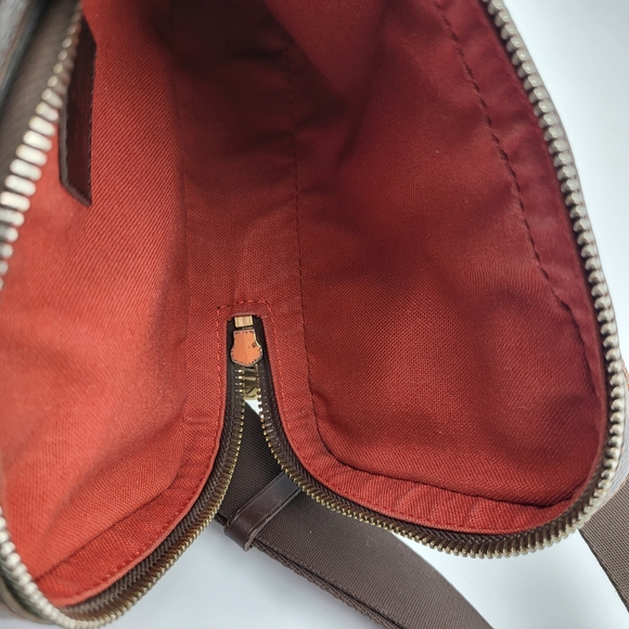 Louis Vuitton Damier Ebene Geronimos Sling Waist Bag. Authentic w/COA... - Picture 14 of 16